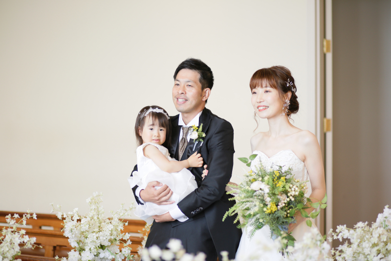 【ファミリーフォト】お子様や家族と一緒に撮影プラン◇ドレス1着