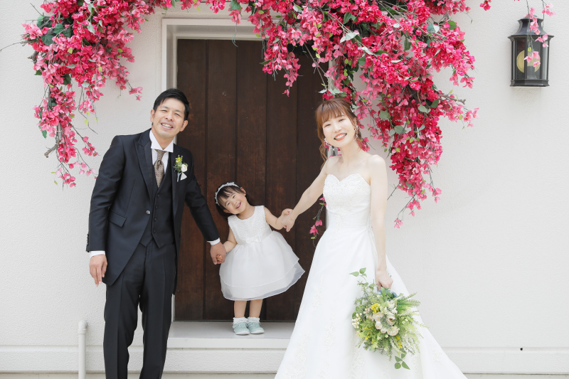 【ファミリーフォト】お子様や家族と一緒に撮影プラン◇ドレス1着