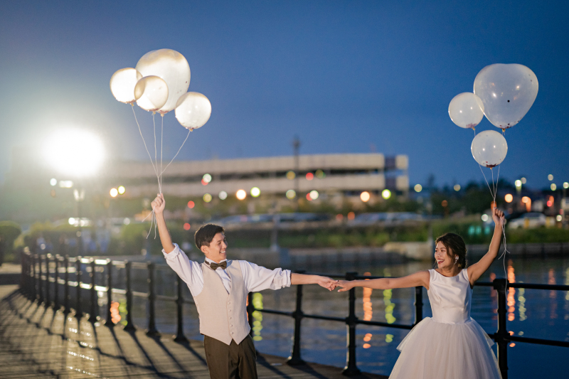 【誰もが憧れるサンセットフォト】夕日百選に選ばれた夕陽をバックに撮影&データ100カット付き◇ドレス1着