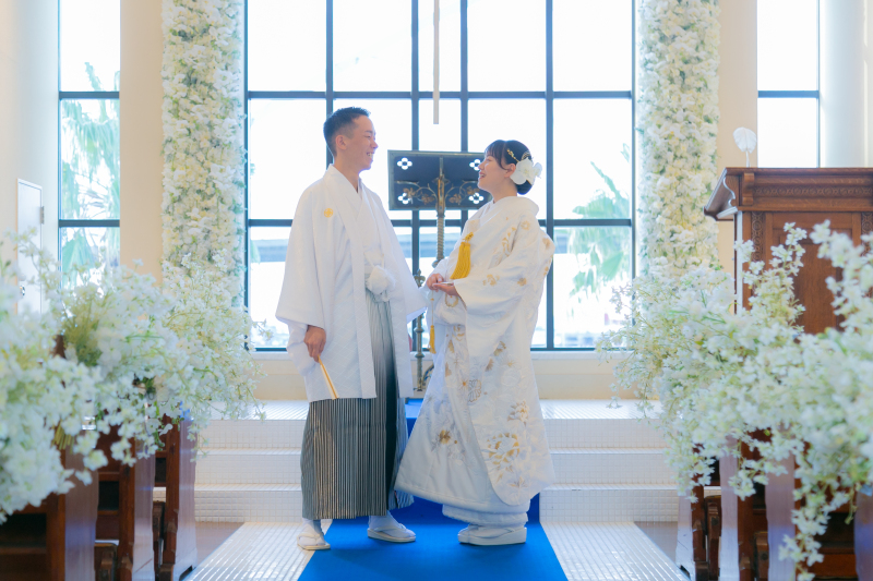 【五風荘でロケーションフォト!】四季折々の景色が楽しめる庭園フォト&結婚式場のお好きな1スポットで撮影◇和装1着