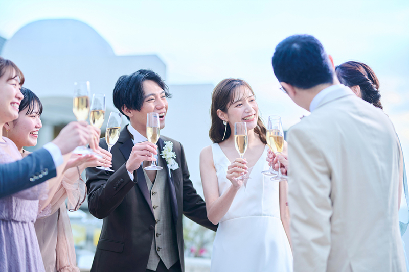 【フォト+ランチorディナー】ウェディングフォトの後は、ゆったりとお食事を愉しんで◇ドレス1着
