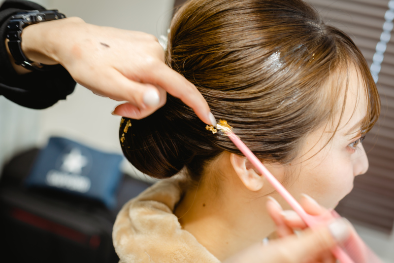 お支度から美しく