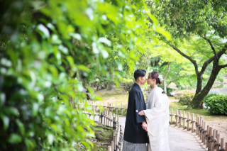 新緑につつまれて