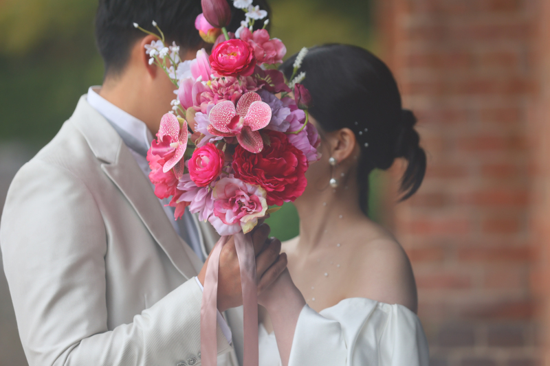 こだわりのブーケ