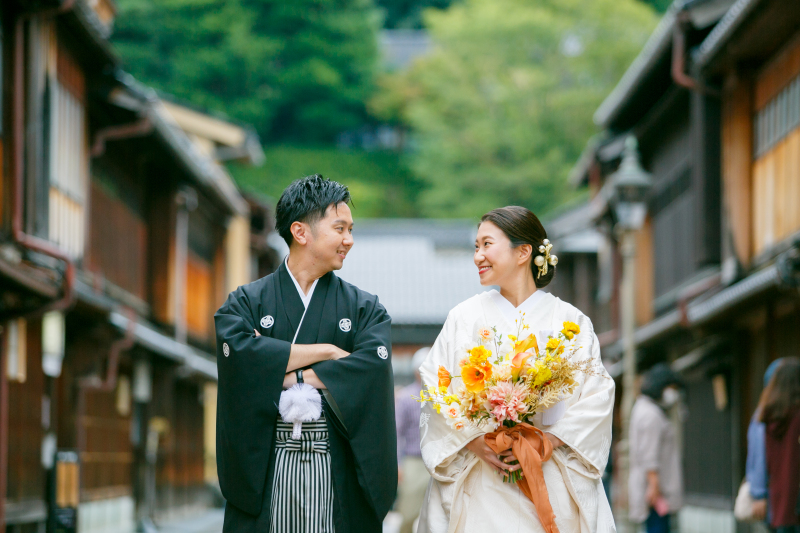 前撮りからスタート