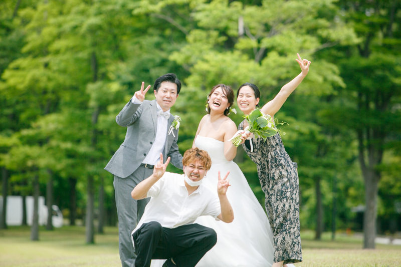 最後はご友人と