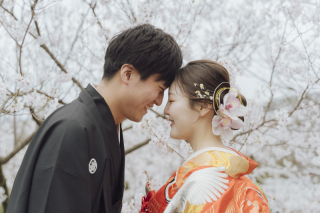 満開の桜と笑顔に包まれて｜金沢で叶える和装ロケ