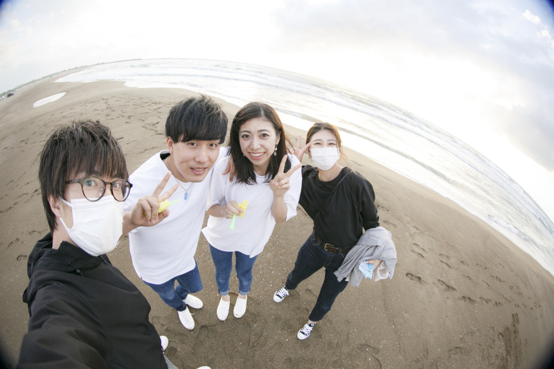 最後はみんなで記念にハイ、チーズ♪