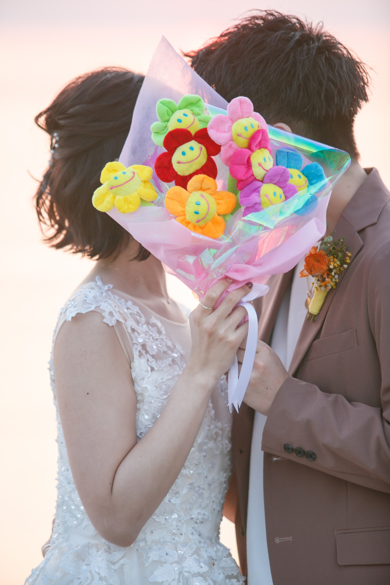 かわいいブーケ