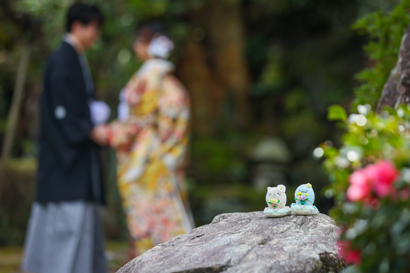 すみっこに‥！