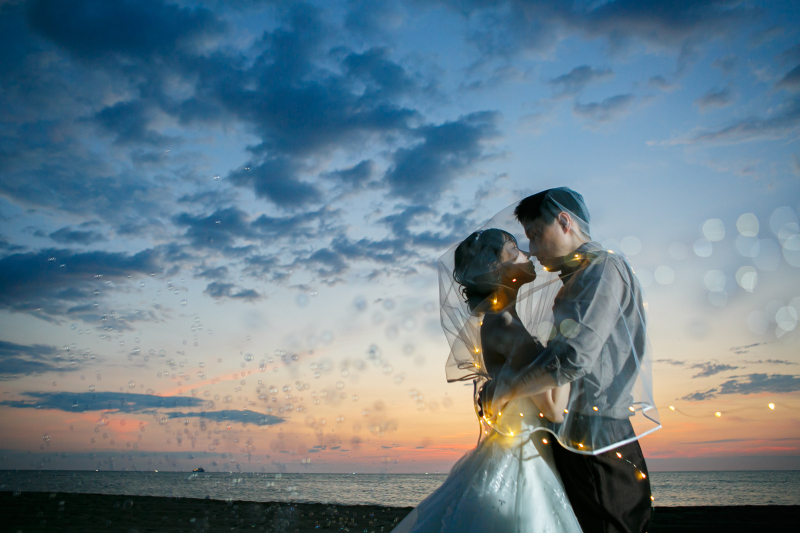 空のグラデーション