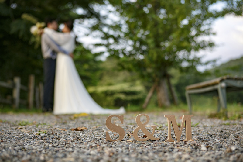 お持ち込みの小物を使って