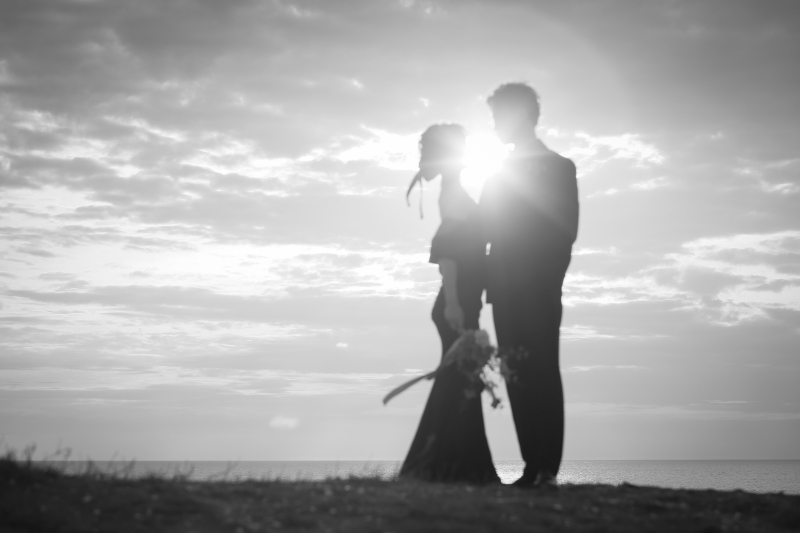 モノクロでアーティスティック