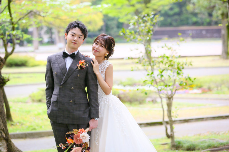 ブーケがお似合い!