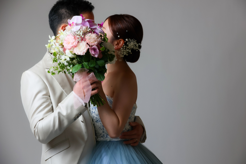 心のこもったブーケ