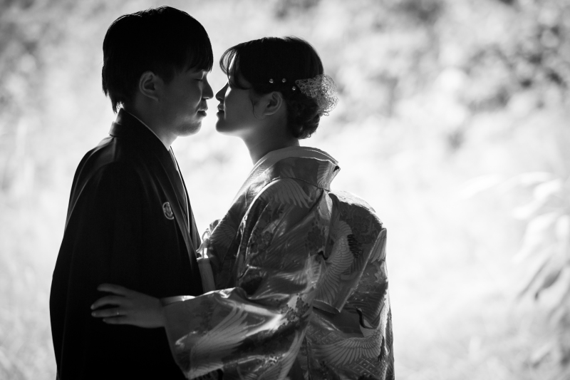 モノクロでアーティスティックに