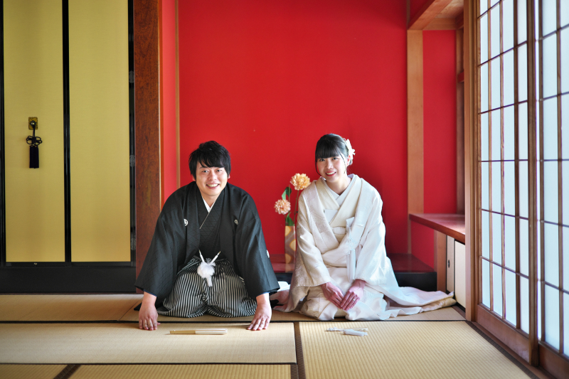 お辞儀ショット