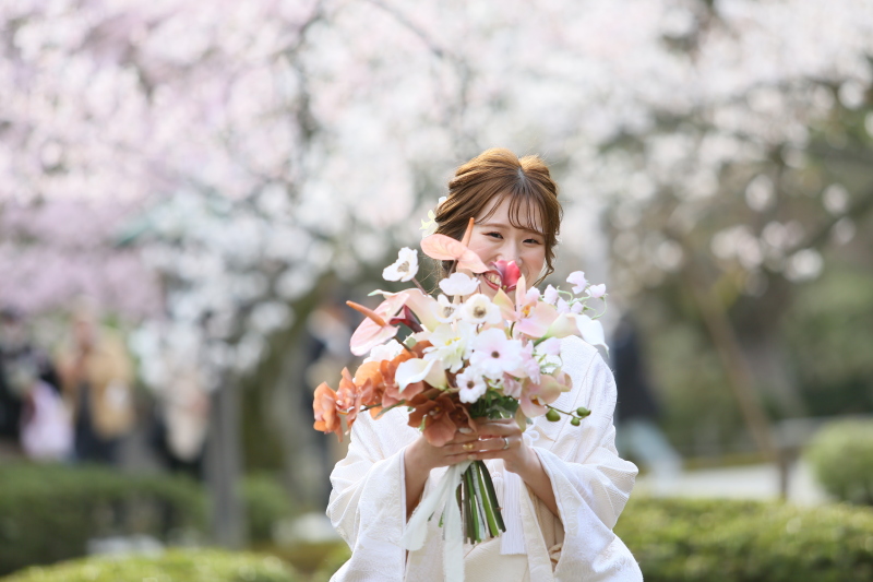 想いのこもったブーケ