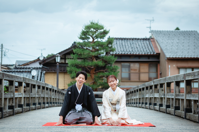 花街に寄り添う“梅の橋“にて
