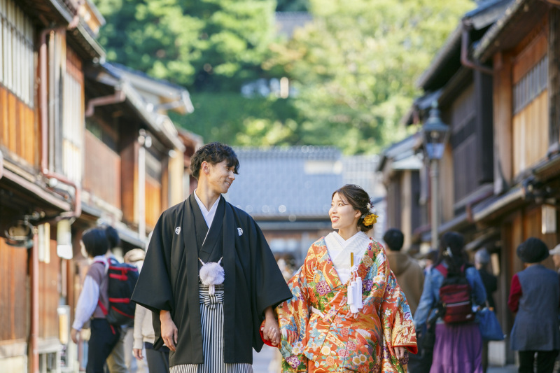 ひがし茶屋街へ!