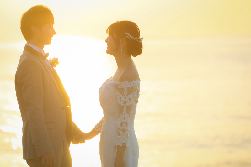 フォトウェディングはキラキラマリーナ