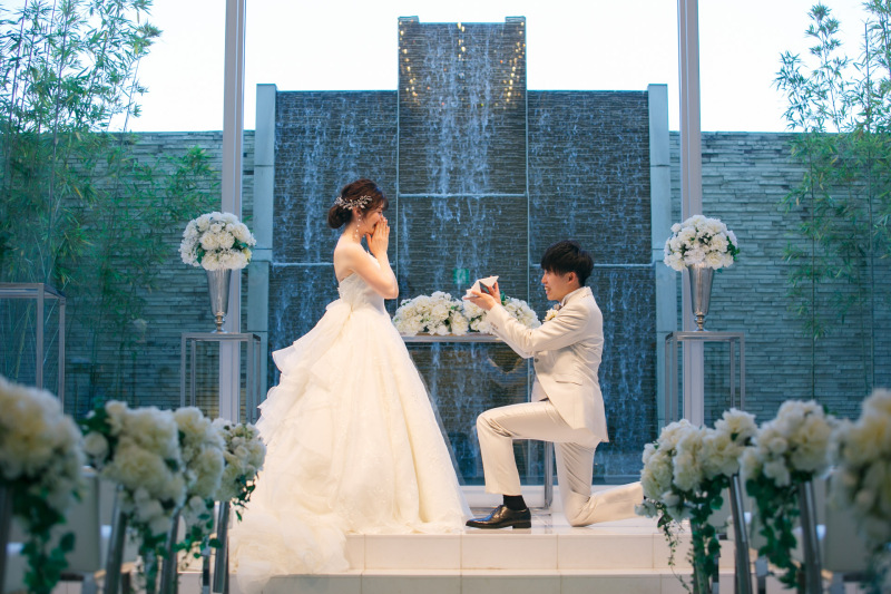 プロポーズシーン