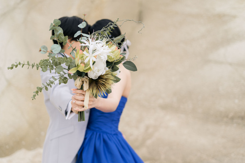 ブーケの向こう