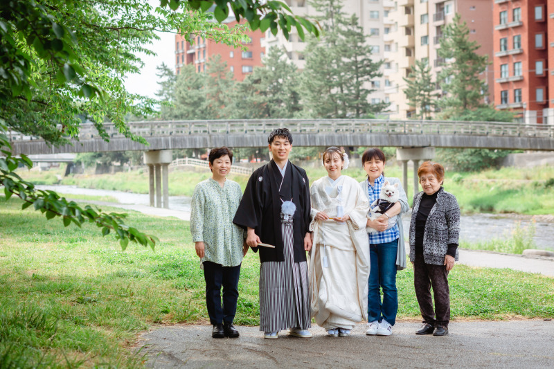 温かく見守られながら