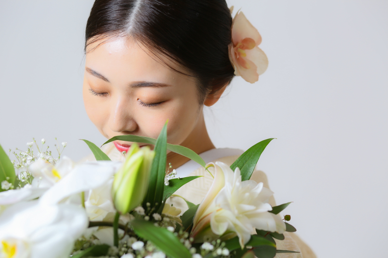 こだわりのブーケで