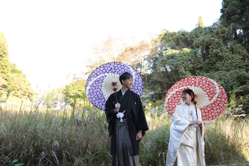 差し色が美しい