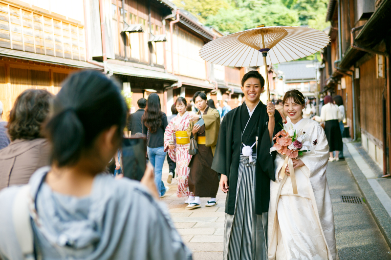 金沢を代 表するひがし茶屋街
