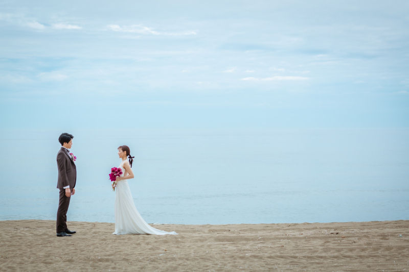 いつもの海岸で