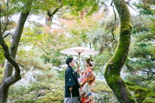 幻想的な庭園で