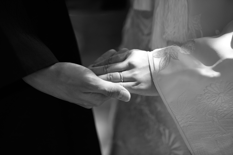 モノクロでアーティスティックに