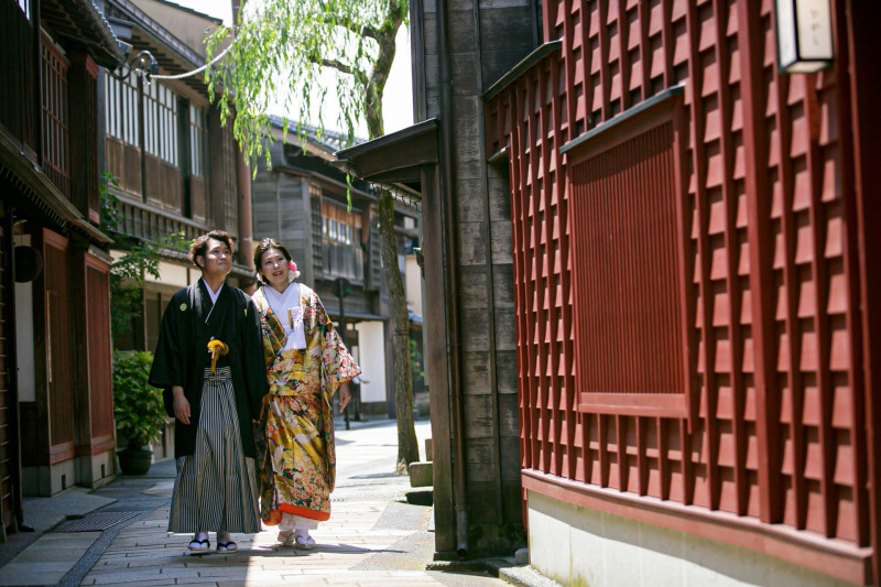 和装に合う東茶屋街♪