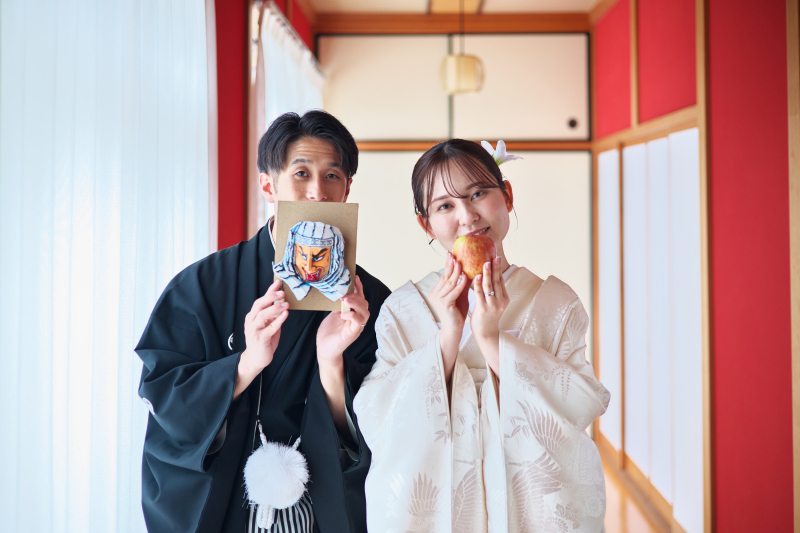 リンゴとねぷた