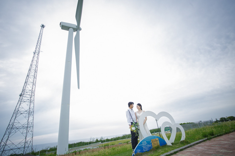 恋人の聖地でロマンチックに撮影♪