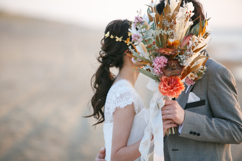 お顔隠しショット