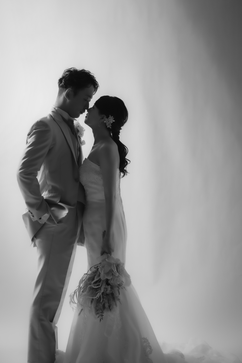 モノクロ仕上げ