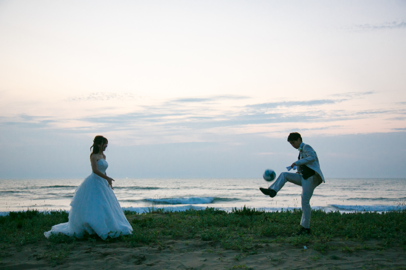 KENめがけてシュート!