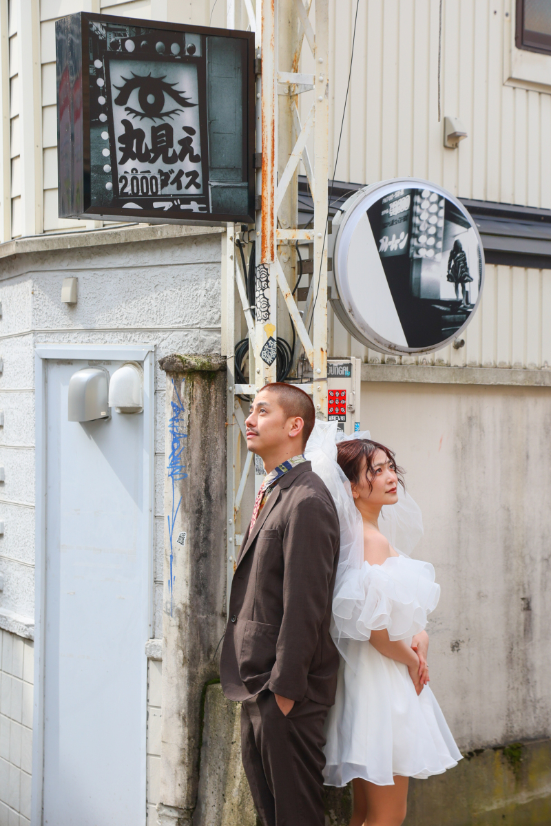 不思議感漂う路地裏で