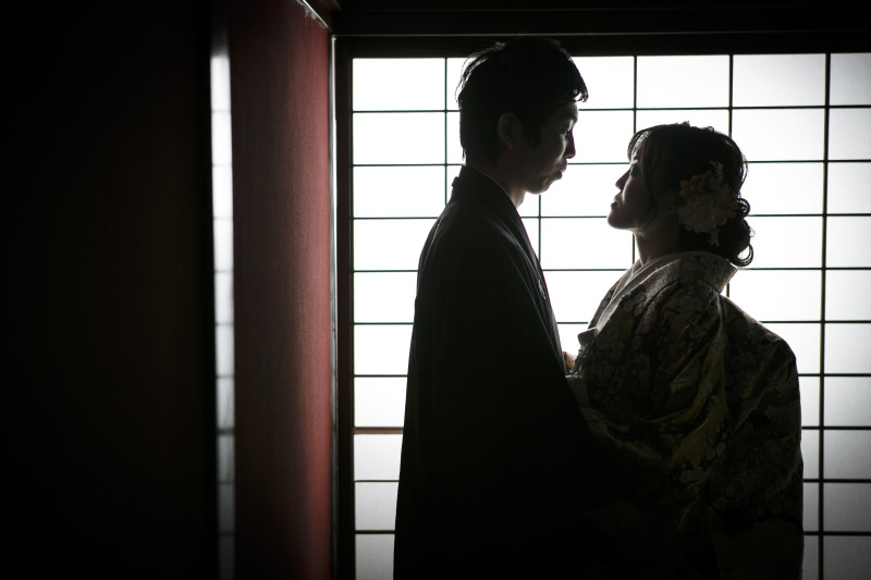 シルエット撮影