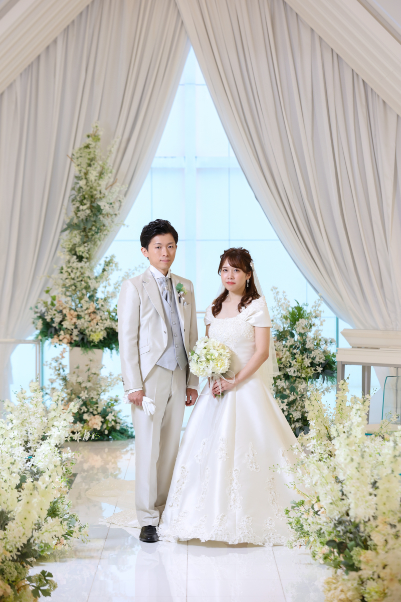 洋装はチャペルで