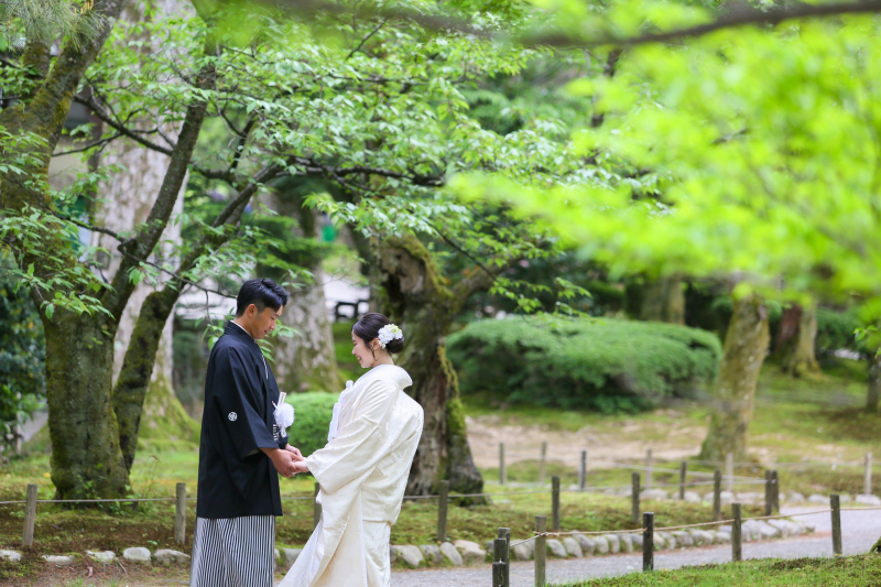 新緑につつまれて