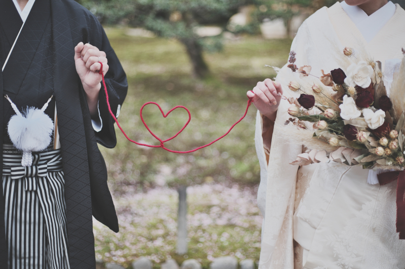 赤い糸見~つけた♡