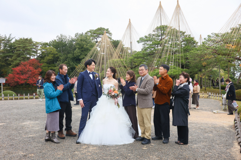 ご家族に囲まれて