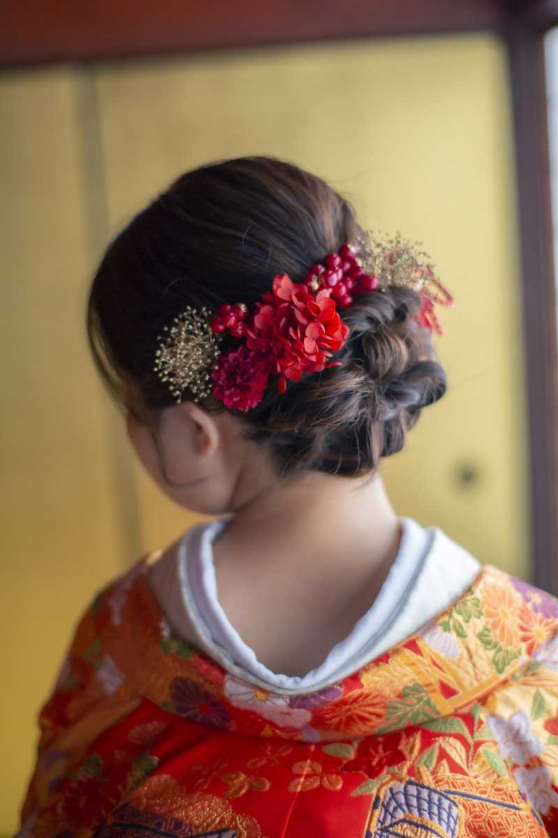 和装撮影スタート