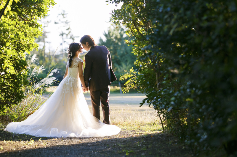 洋装に着替えて