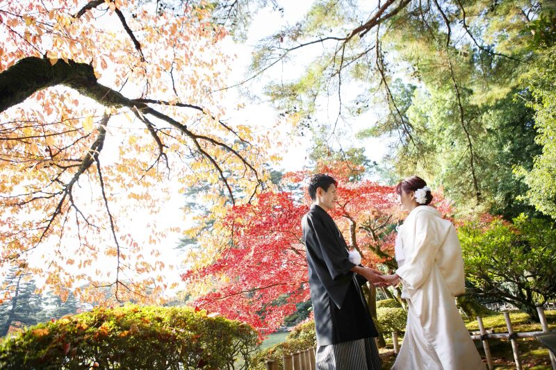 新婚旅行を兼ねて金沢前撮り