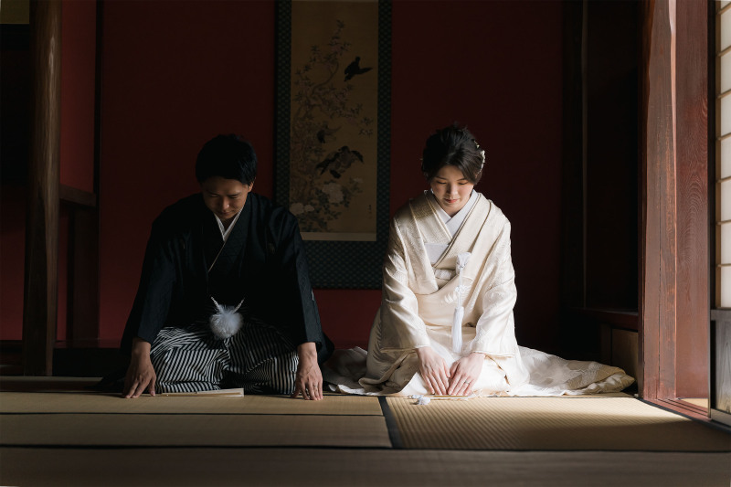 お天気なんて気にしない！ふるさと館での和装フォト